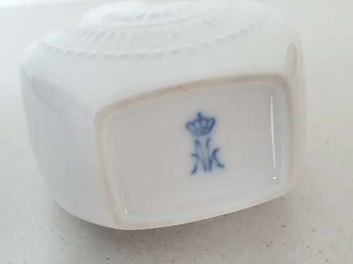 AK Kaiser Germany Porcelain White Mid Century Modern vase