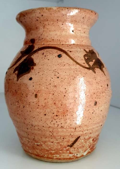 Vintage Pottery Vase by S.A Potter Chris Patton  The foreigner