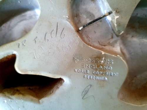 Bossons England Puma / Cougar chalkware figure