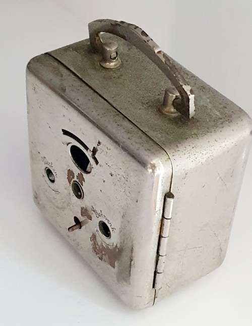 Antique Lenzkirch German Alarm Travel Clock