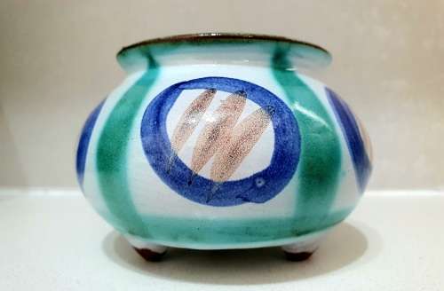 Tintagel Cornwall Pottery footed Vase (England)