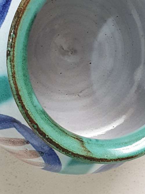 Tintagel Cornwall Pottery footed Vase (England)