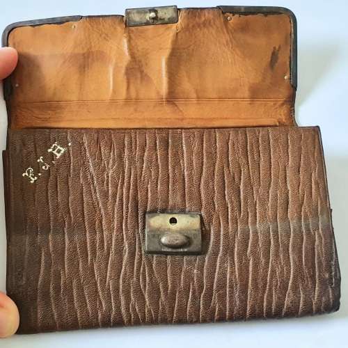 Art Nouveau Silver Reptile Skin Purse By Ludwig Krumm, Birmingham 1900`s