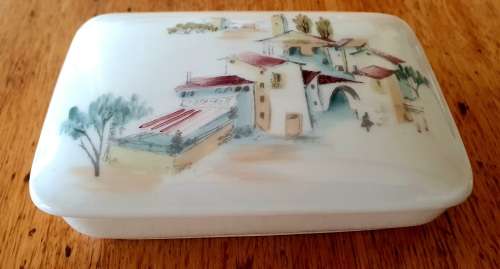 ROSENTHAL LIS MÜLLER HANDMALEREI MÜNCHEN GERMANY TRINKET BOX
