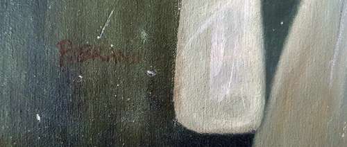 STILL LIFE Painting Signed P. Brand