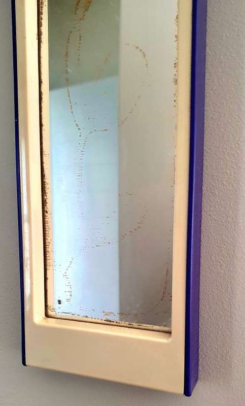 Retro Bakelite Mirror Thermometer