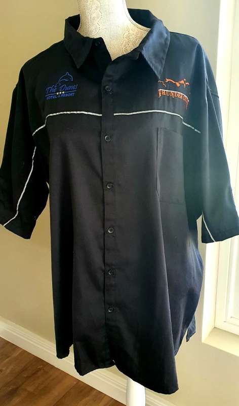 Harley Davidson Two Passes Rally 2018 collared Black Shirt