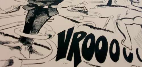 Dave Gaskill SA Cartoonist Artwork Framed (1939 - 2019)
