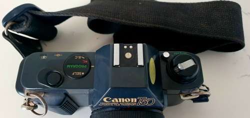 Vibtage Canon T50 Photography Film Camera Zoom Lens Sakar 35-75MM Macro