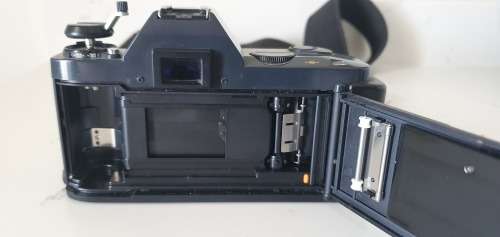 Vibtage Canon T50 Photography Film Camera Zoom Lens Sakar 35-75MM Macro