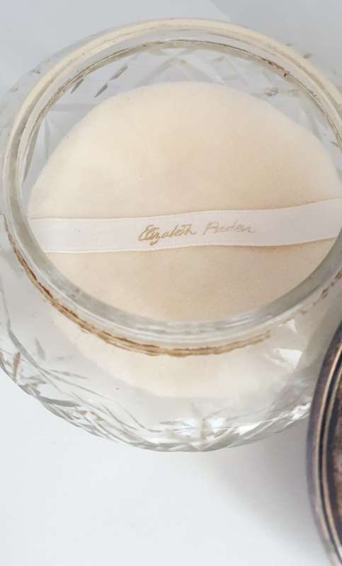 Hallmark Sterling Silver Vanity Star Cut Powder Jar