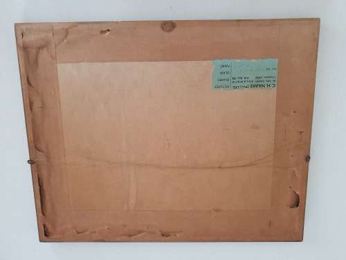 Original old Chinese Silk painting signed painting