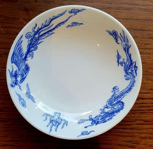 Blue and white Handpainted Chinese porcelain Plate