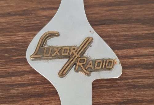 Vintage Luxor Radio Metal letter opener