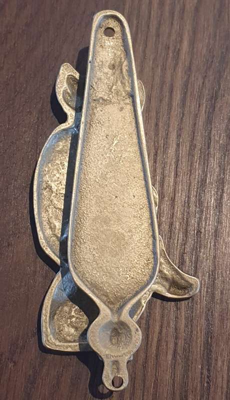 Solid Brass England Pixie/Elf Door Knocker