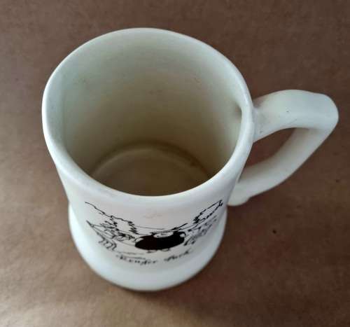 SA Artist Connolly Ceramic Mug of (Hippo Pool) Kruger Park