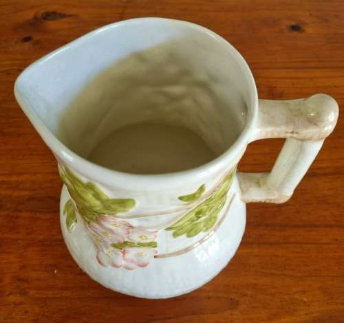 Large Flower/water Jug By Shorter & Son - Hand Painted Staffordshire England