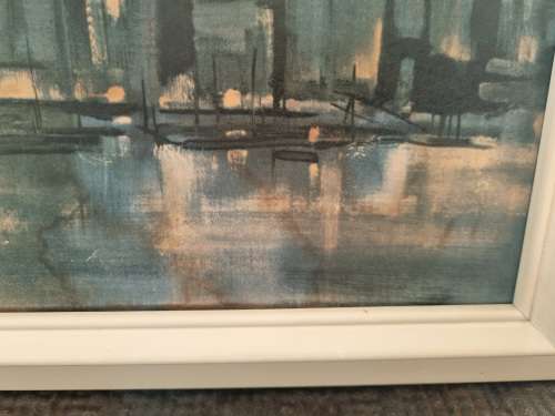 Ozz Franca (American Artist 1928-1991) Original 1963 Print on board