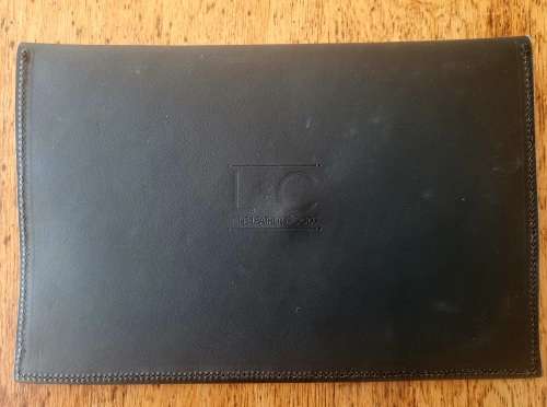 Botanical Genuine Leather Clutch Bag By Fine Leather Goods