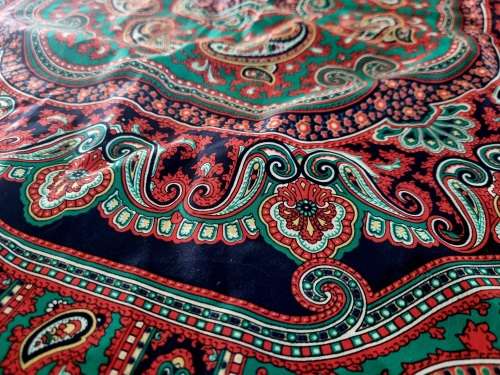 Orginal Silk Square Scarf by Designer Gina Ruccini