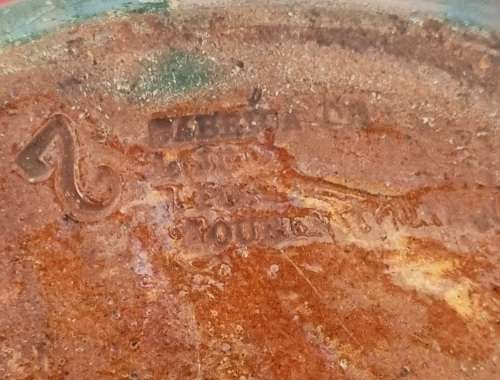Pottery Jug Stamped De Ceremica Lourenco Marques