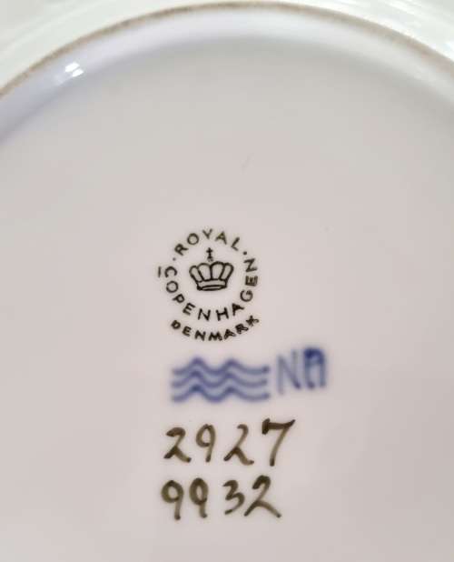 Royal Copenhagen Denmark Handpainted plate