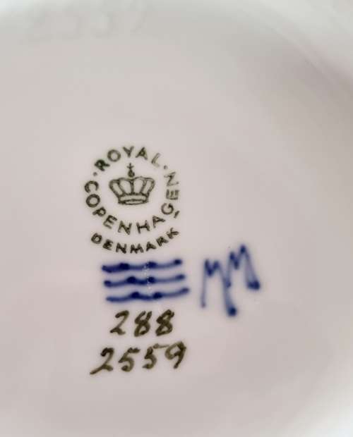 Royal Copenhagen Denmark Handpainted plate