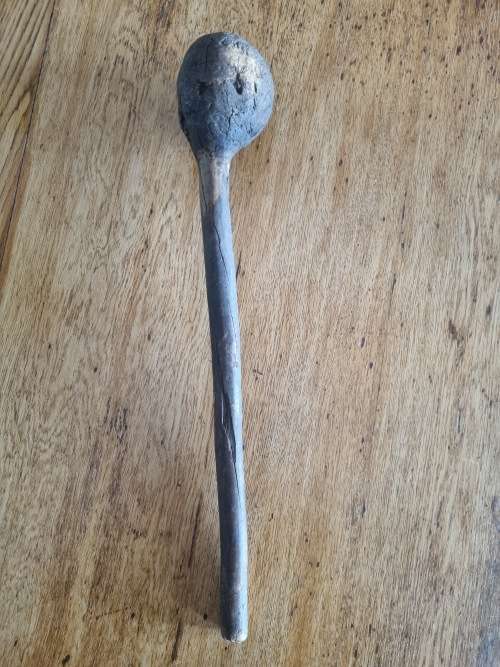 Antique African Tribal War Hand Craved Club KnobKerrie, knob-kerrie