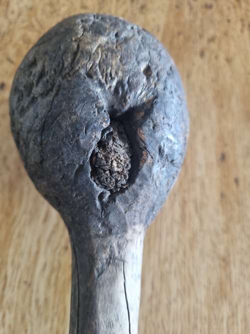 Antique African Tribal War Hand Craved Club KnobKerrie, knob-kerrie