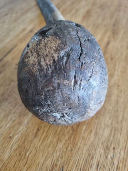 Antique African Tribal War Hand Craved Club KnobKerrie, knob-kerrie