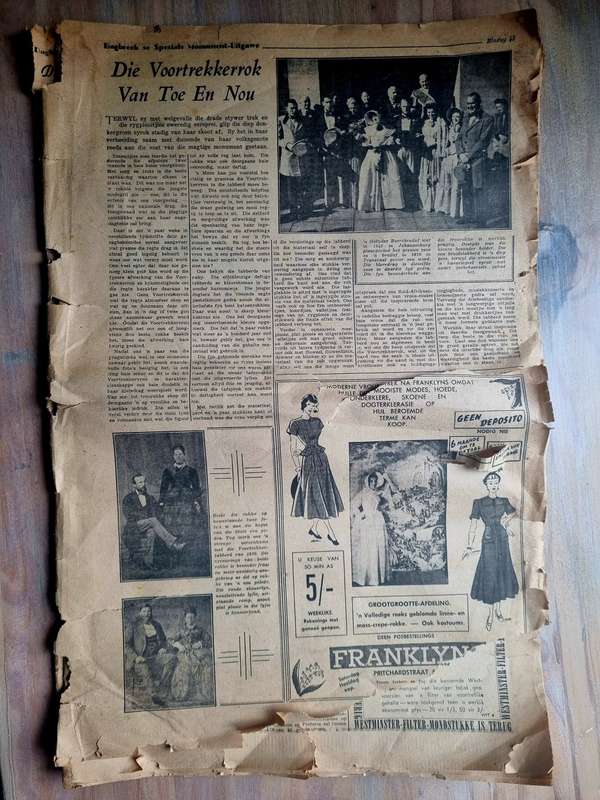 1949 Dagbreek Newspaper (Spesiale Monument Uitgawe 20 pages