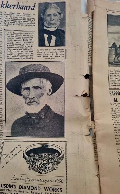 1949 Dagbreek Newspaper (Spesiale Monument Uitgawe 20 pages