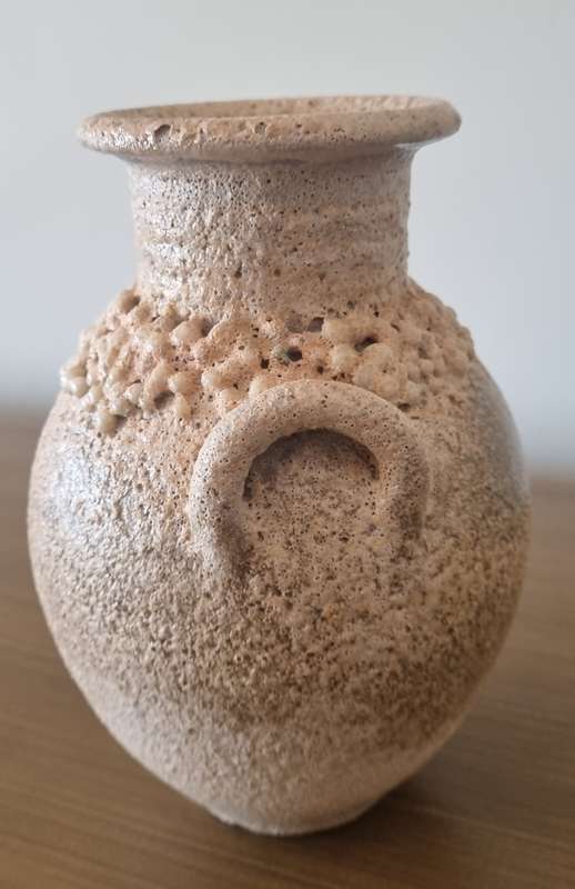 Vintage South African SALEM Pottery Stoneware Vase with Handles