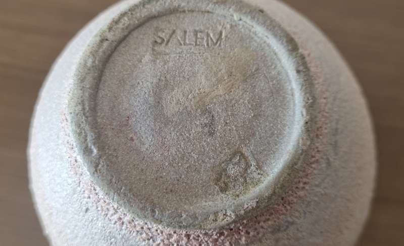 Vintage South African SALEM Pottery Stoneware Vase with Handles
