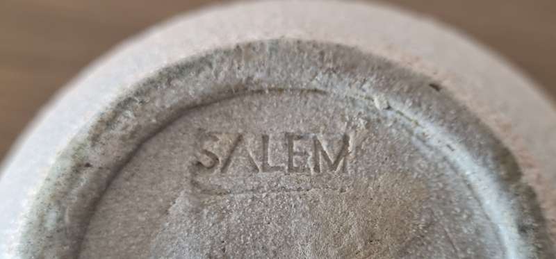 Vintage South African SALEM Pottery Stoneware Vase with Handles