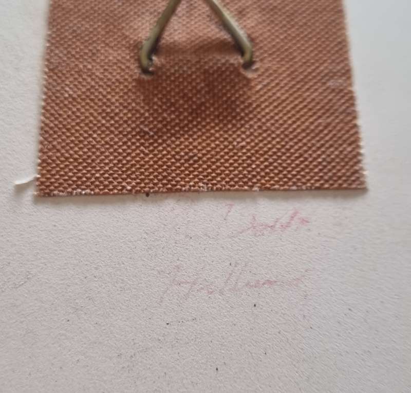 Pair of Red Holland Delft Porcelain Tiles