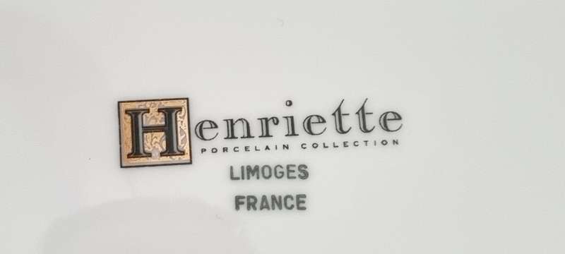 France Limoges Henrietta Collection Handpainted Porcelain Trinket Jewelry Box