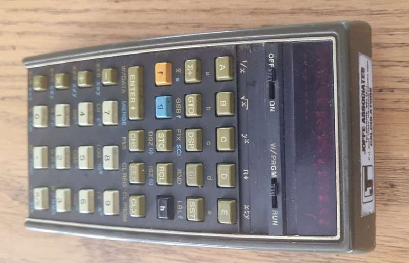 Vintage 1976 HP 67 Programmable Scientific Calculator Hewlett Packard USA