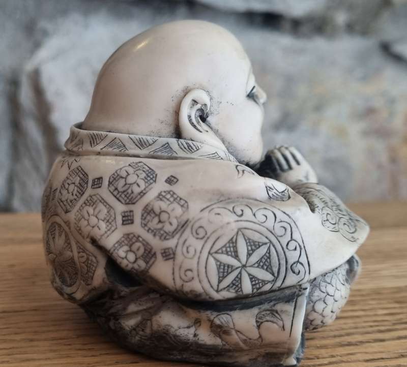 Buddha laughing happy figurine
