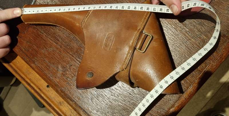 Hobson and Sons London Leather Gun Holster 1913