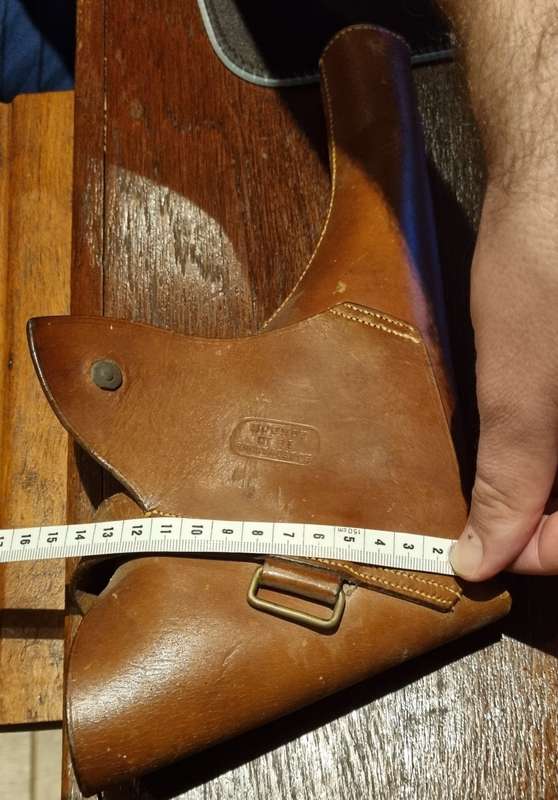 Hobson and Sons London Leather Gun Holster 1913