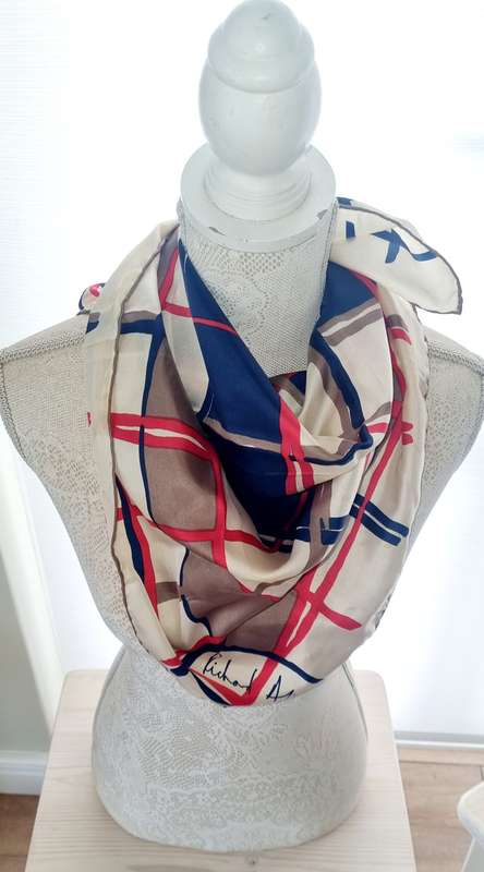 Richard Allen London Silk Scarf
