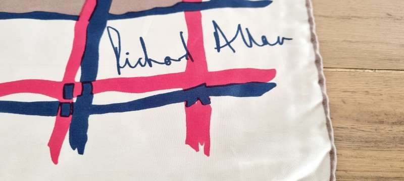 Richard Allen London Silk Scarf