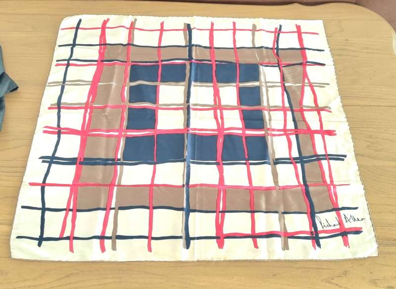 Richard Allen London Silk Scarf