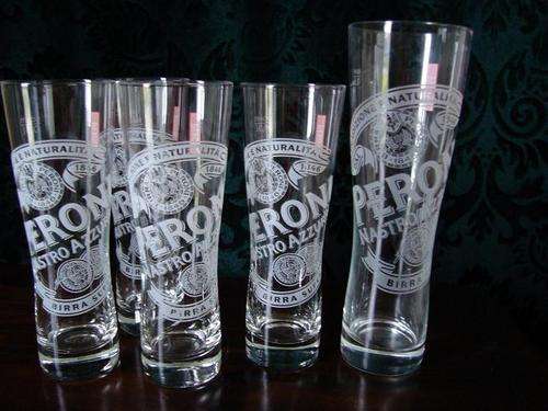 PERONI BEER GLASSES