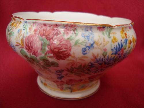 AYNSLEY ENGLAND BONE CHINA SUGAR BOWL