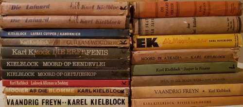 KARL KIELBLOCK  /  VERSAMELING VAN 24 BOEKE  !!!