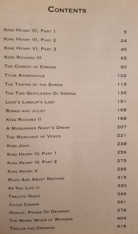 THE COMPLETE WORKS OF WILLIAM SHAKESPEARE