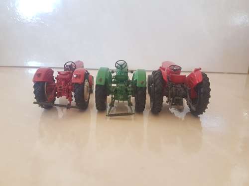 UNIVERSAL HOBBIES  DEUTZ D25 1963,PORSCHE SUPER 1958&MASSEY FERGUSON 65 1959 TRACTORS