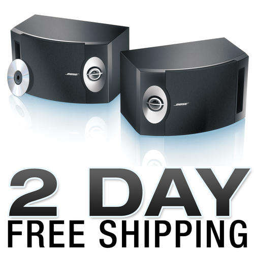 NEW BOSE 201 Series V Direct/Reflecting Speaker System Black (PAIR)